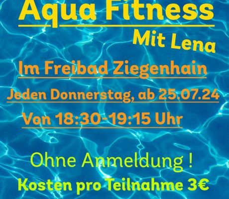 Aqua-Fitness mit Lena