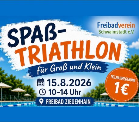 Spaß-Triathlon am 15.08.2026