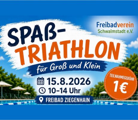 Spaß-Triathlon am 15.08.2026